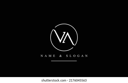 AA, A abstract letters logo monogram