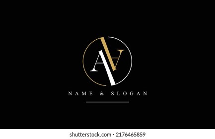 AA, A abstract letters logo monogram