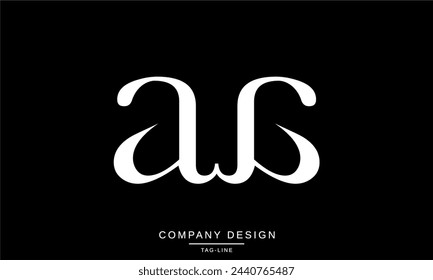 AA, A Abstract Letters Logo Monogram Design Icon