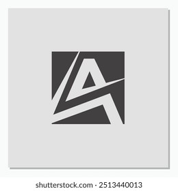 AA, A abstract letters logo monogram
