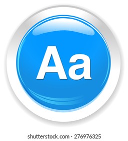 Aa button