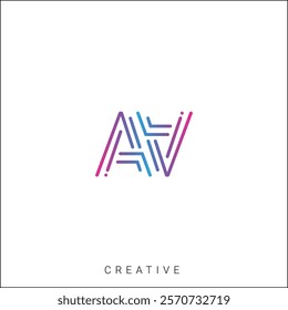 AA Creative Latter Logo Design. By Custom Branding Logo. Creative Logo Design. Logo Template. Vector illustration. Modern Design. Monogram Design