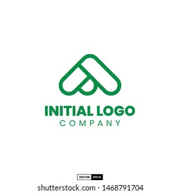 Aa initial logo, design inspiration vector template for company logo
