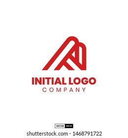 Aa initial logo, design inspiration vector template for company logo