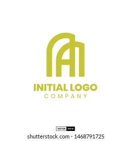 Aa initial logo, design inspiration vector template for company logo