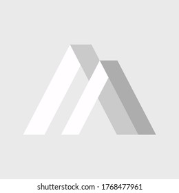 aa letter brand logo vector
