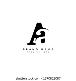 AA letter combination concept for company and business logo.