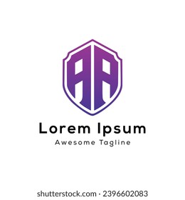 AA letter creative logo design