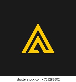 AA letter logo 