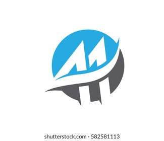 AA Letter Logo Business Template Vector icon