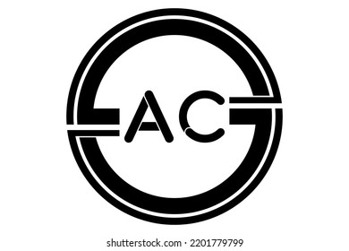 Aa Letter Logo Design Circle Shape Stock Vector (Royalty Free ...