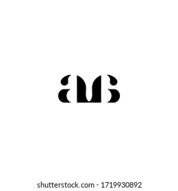 AA A Letter Logo Design Vector Template