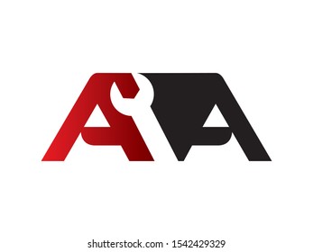 AA Letter logo or symbol template design