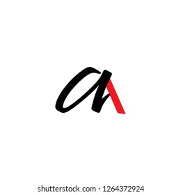 AA Letter Logo Vector