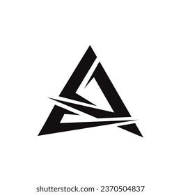 A Or AA Letter Logo Vector Template Abstract Monogram Symbol