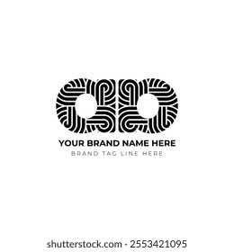 AA letter stylish and modern logo design. Featuring the letter 'AA' with clean, sharp lines and geometric precision.
