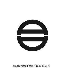 aa logo design simple modern template