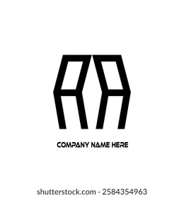 AA logo design, AA simple and modern logo. AA luxurious alphabet design