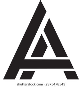 AA logo design, vector file formate, aa nice logo 