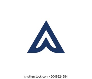 Aa Logo Design Vector Template Stock Vector (Royalty Free) 2049824384 ...