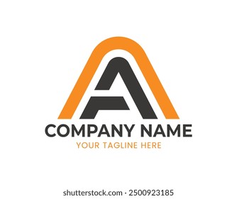 AA Logo Design Vector typography and Creative Letter Logo Concept