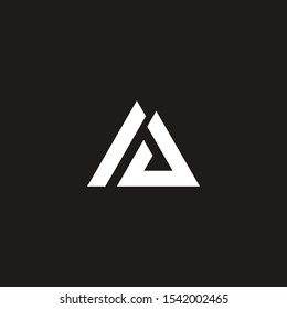 Ai Logo Initial Triangle Stock Vector (Royalty Free) 1202528350