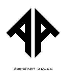 aa logo vector, template, illustration