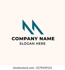 AA or M Logo Design And Monogram Logo template