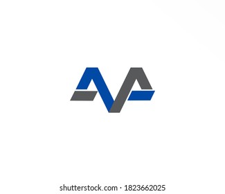 Aa M Vector Logo Design Icon Stock Vector (Royalty Free) 1823662025 ...