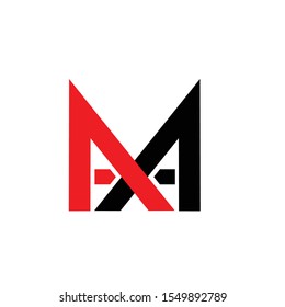 AA & MM initial logo your bussinnes