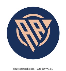 AA modern initial monogram logo design vector. It will be suitable for which company or brand name start those initial.