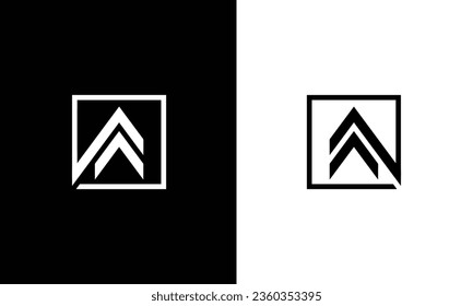 Diseño de logotipo de letras simples