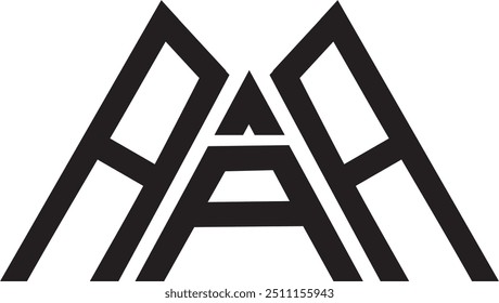 AAA Gebäude Icon Logo, Symbol, Vektordatei