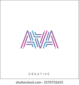 AAA Creative Latter Logo Design. By Custom Branding Logo. Creative Logo Design. Logo Template. Vector illustration. Modern Design. Monogram Design