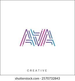 AAA Creative Latter Logo Design. By Custom Branding Logo. Creative Logo Design. Logo Template. Vector illustration. Modern Design. Monogram Design