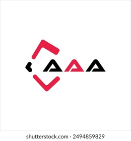 AAA creative minimalist letter logo. AAA unique vector initials alphabet letter logo design
