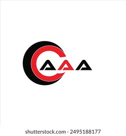 AAA creative minimalist letter logo. AAA unique vector initials alphabet letter logo design
