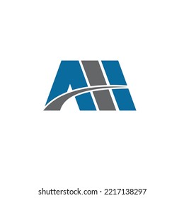 AAA initial monogram logo illustration