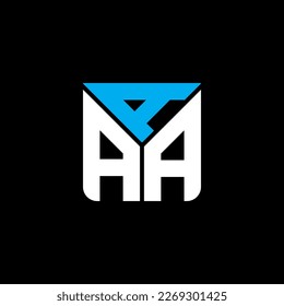 AAA letter logo creative design with vector graphic, AAA simple and modern logo.