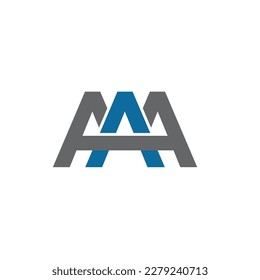 AAA letter Logo vector illustration