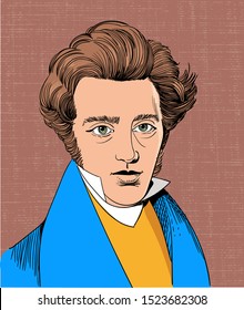 Søren Aabye Kierkegaard was a  Danish philosopher, theologian, poet, social critic and religious author who is widely considered to be the first existentialist philosopher.