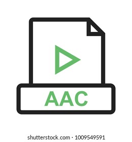 AAC, flat, design