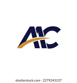 AAC letter Logo vector illustration