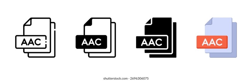 AAC Multi-Style-Symbolsatz
