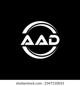 AAD Logo Design, Inspiration for a Unique Identity. Modern Elegance and Creative Design. Watermark Your Success with the Striking this Logo.