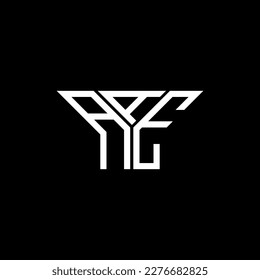 AAE letter logo creative design with vector graphic, AAE simple and modern logo.