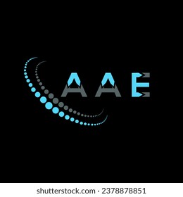 AAE letter logo creative design. AAE unique design.
