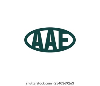 AAE Logo design vector template. AAE