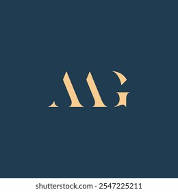 AAG abstract letter logo Design. This is a Simple and modern monogram logo.