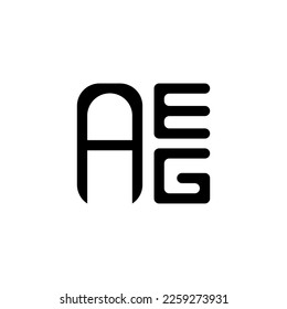 AAG letter logo creative design with vector graphic, AAG simple and modern logo.